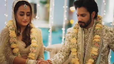 Varun Dhawan Shares Beautiful Unseen Pictures With Wife Natasha Dalal as They Celebrate One Year of Wedding Anniversary!